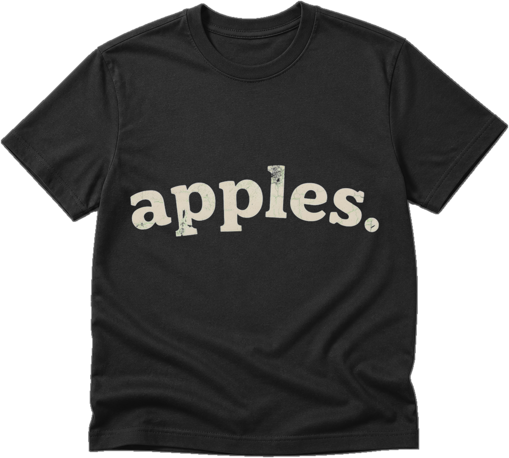 Apples teacher shirt preview